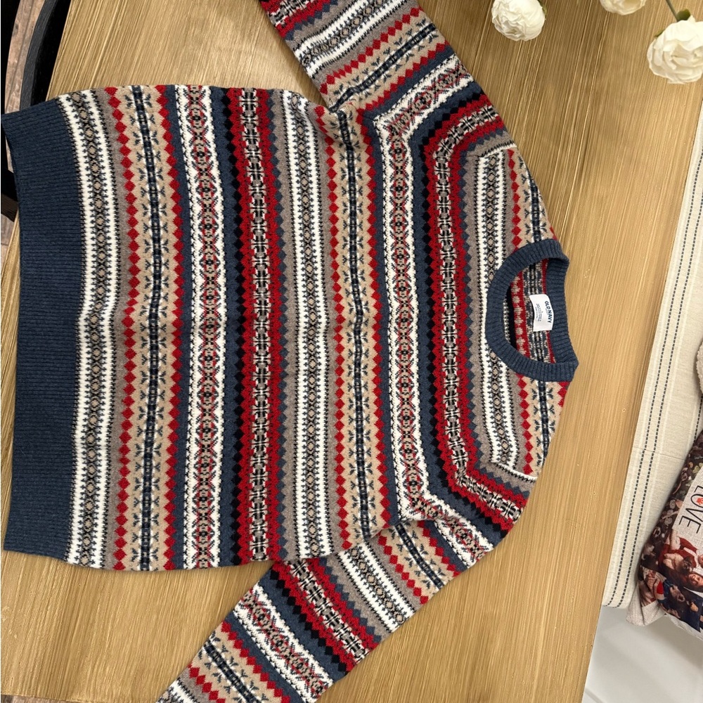 Striped Multicolor Sweater old navy